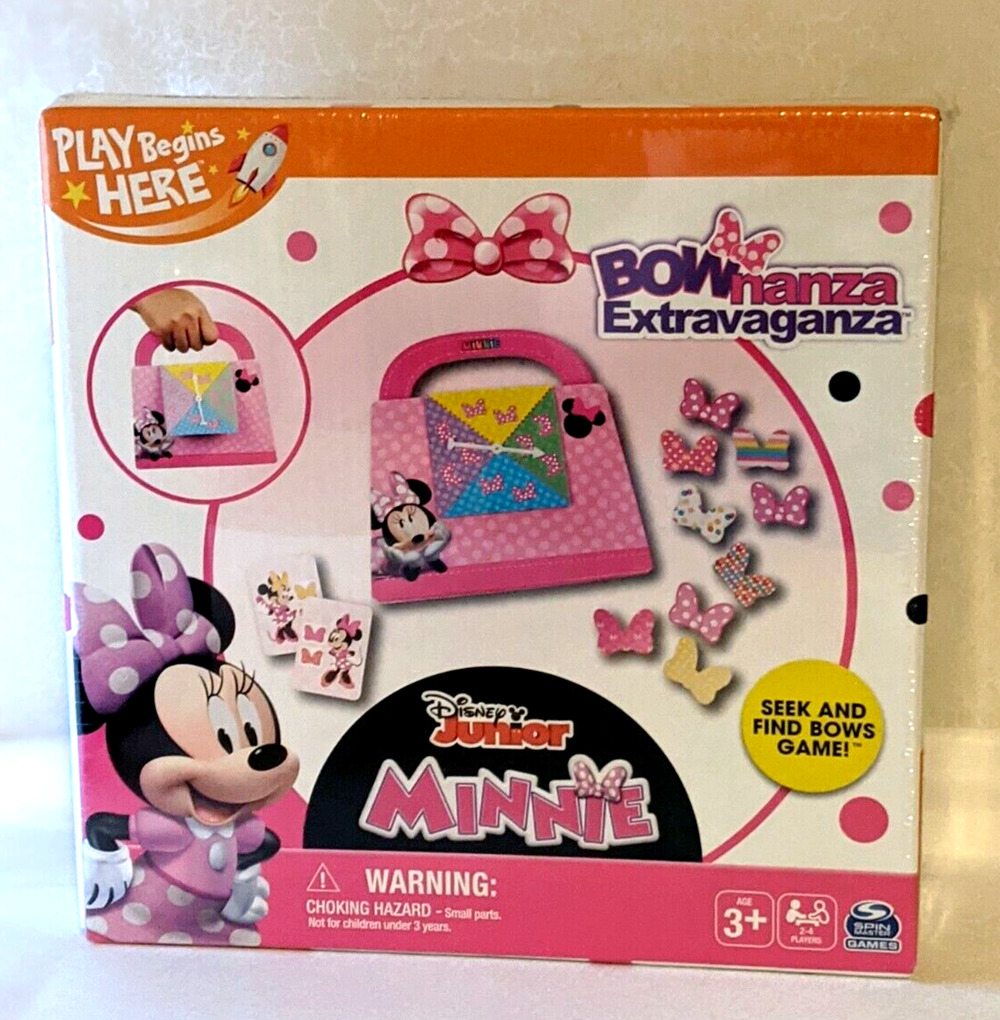 Bownanza Extravaganza Disney Junior Minnie Game Seek & Find Bows Interactive